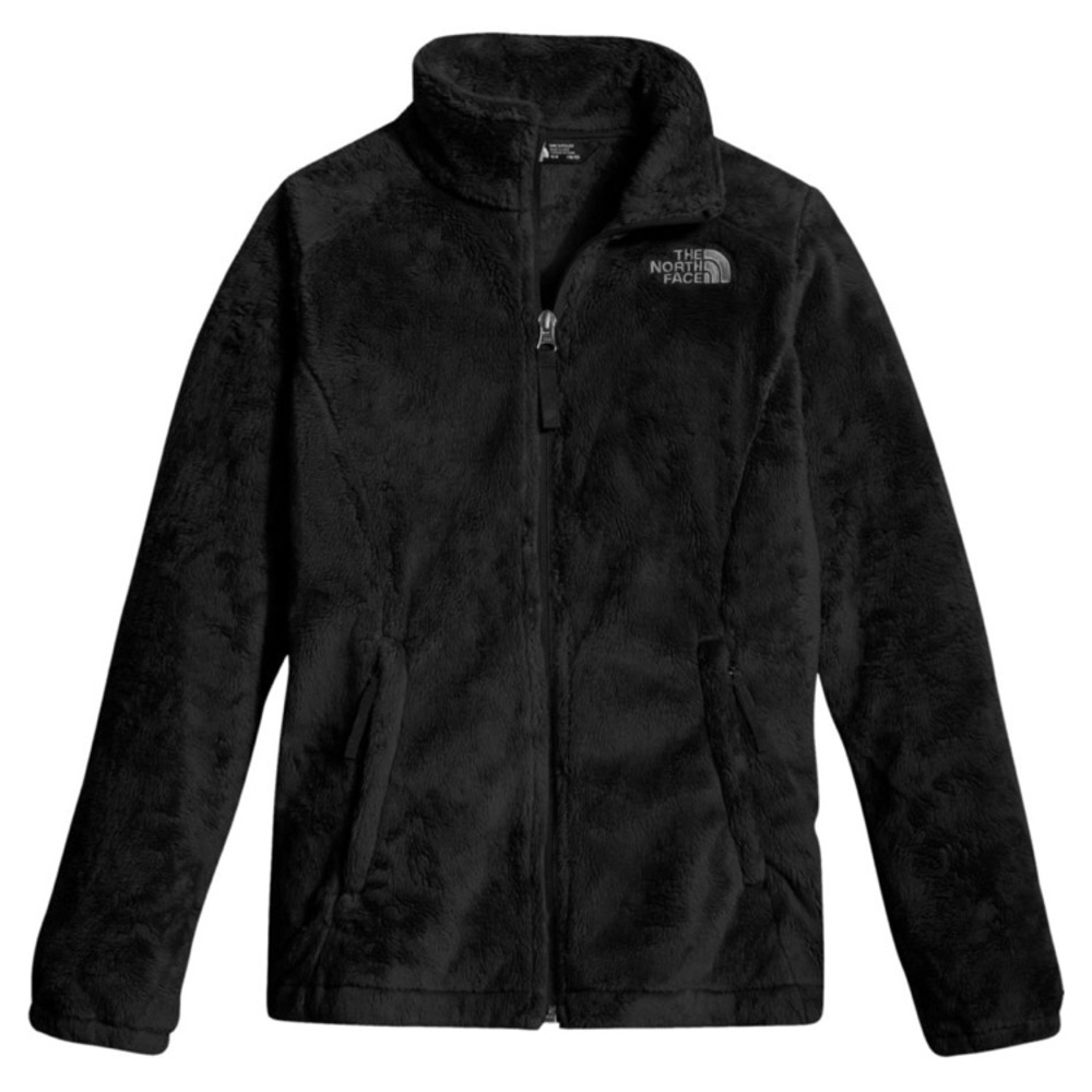 The North Face Womens Small Black Fuzzy Zip-up